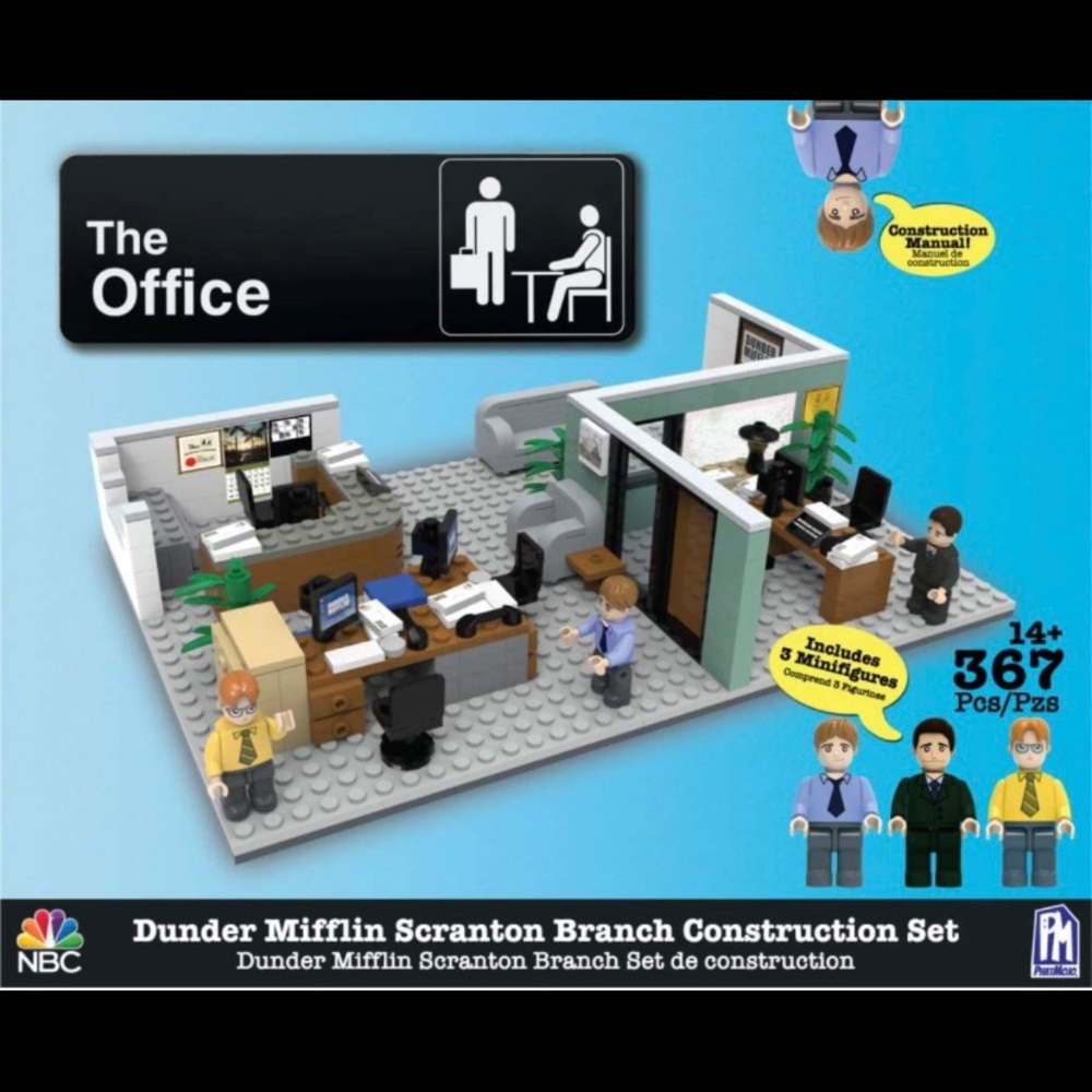 The Office Dunder Mifflin Scranton Branch Building Set NEW